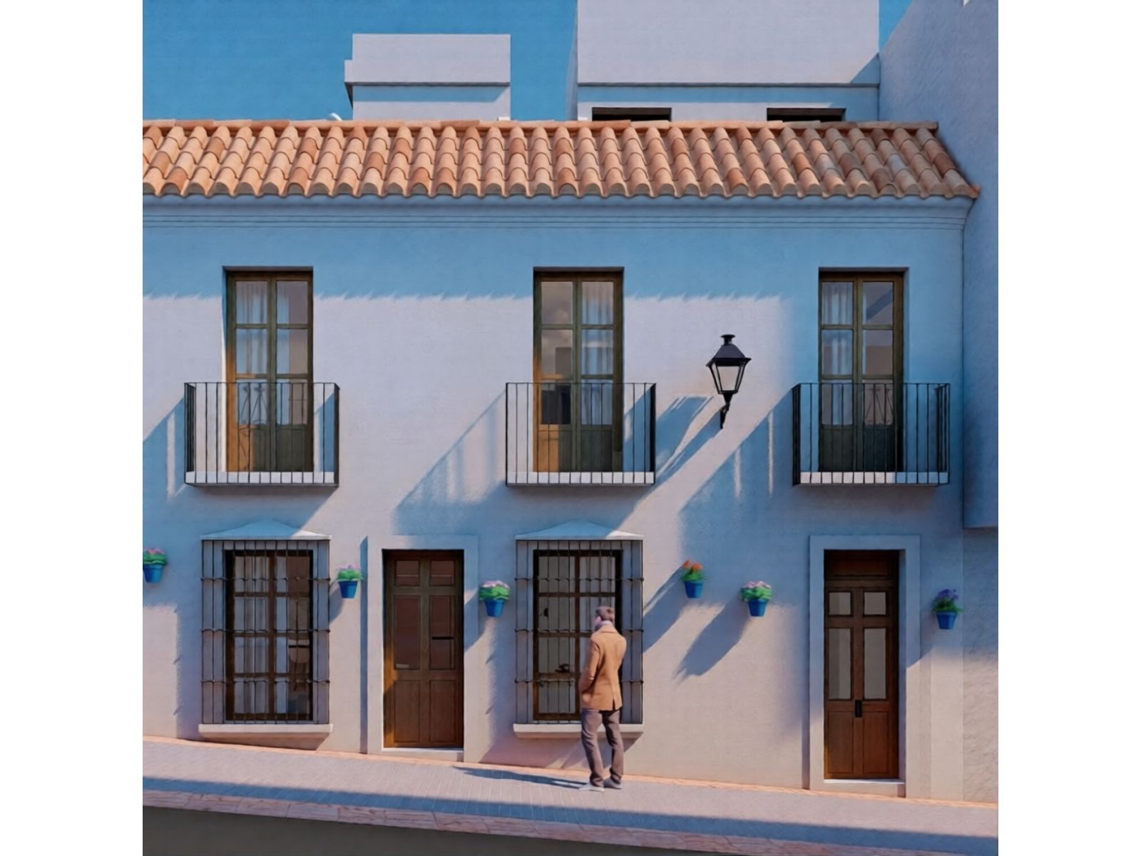 04 two story apartment balcony