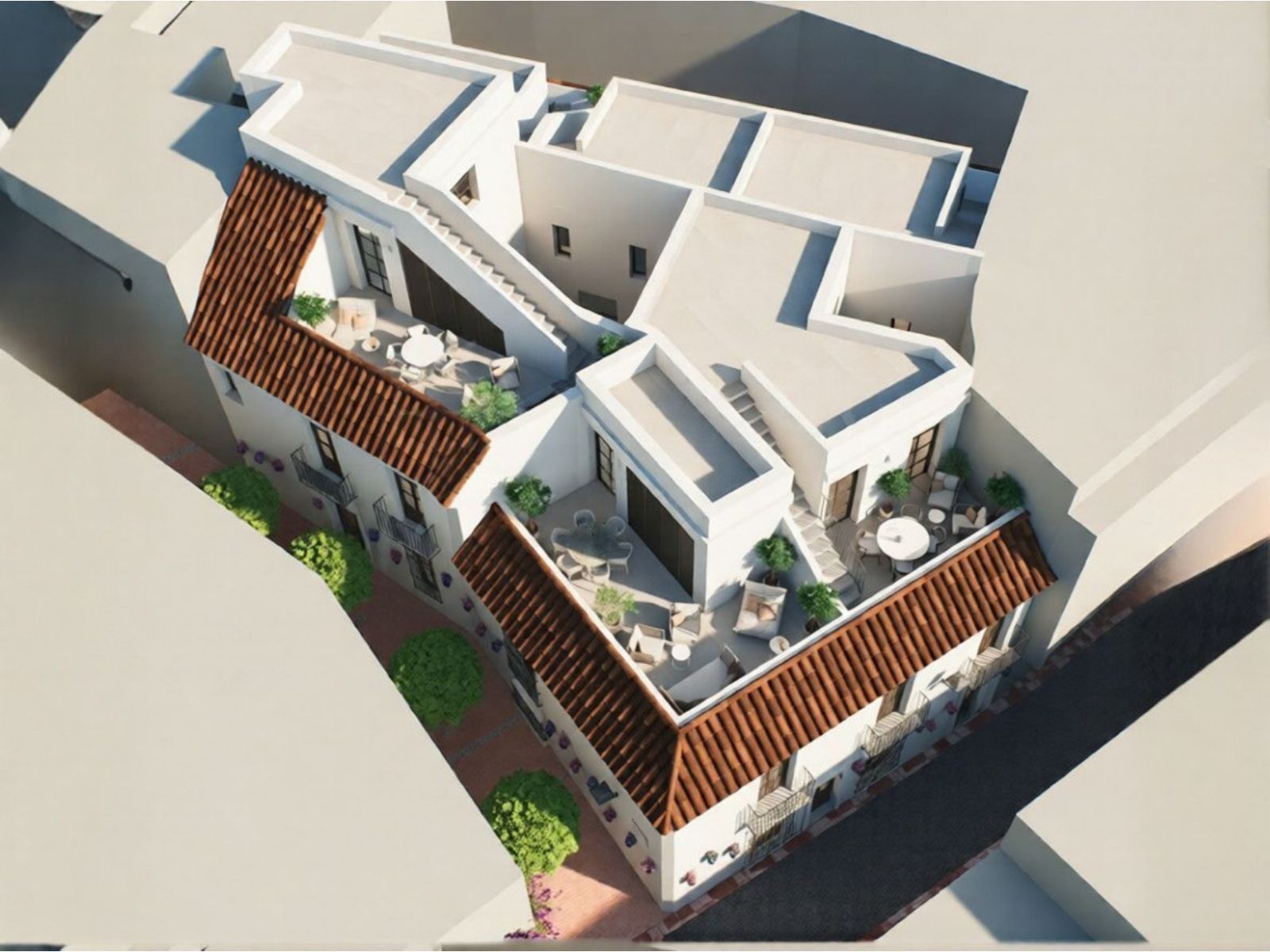 05 modern rooftop terrace